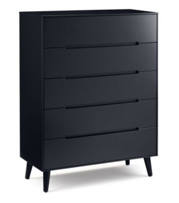 Alicia 5 Drawer Chest - Anthracite