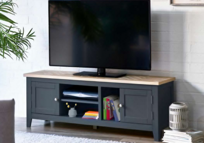 Bordeaux Tv Unit - Dark Grey