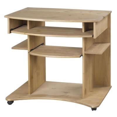 Corona Computer Desk - Waxed Light Pine
