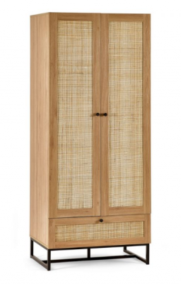 Padstow Wardrobe 0.8m - Oak