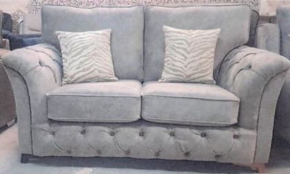 Phoenix Fabric Suite 3+1+1 - Dapple Silver