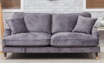 Rupert Fabric Fixed Suite 3+2 - Steel
