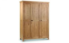Marlborough Oak 1.42m 3 Door Wardrobe