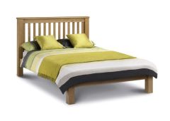 Amsterdam Oak Bed - Low Foot End