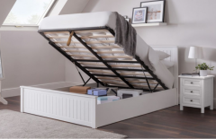 Maine Bed - Surf White