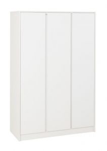 Malvern 3 Door Wardrobe 1.2m - White